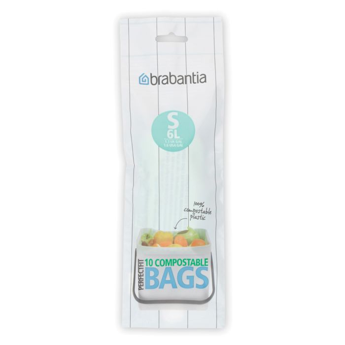 Sac poubelle HANDY BAG 10 sacs 10L en papier compostables
