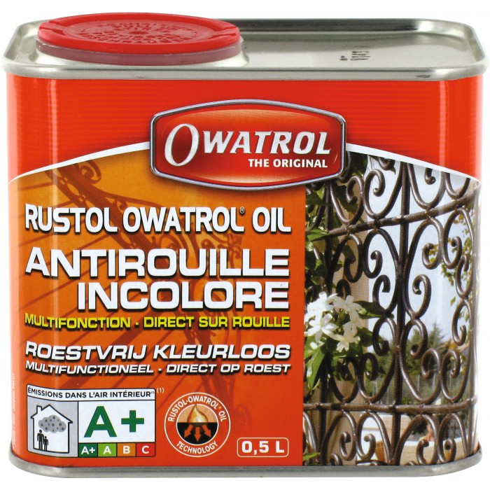 Antirouille incolore multifonction - Owatrol - Rustol-Owatrol - Bidon de 1  L OWatrol