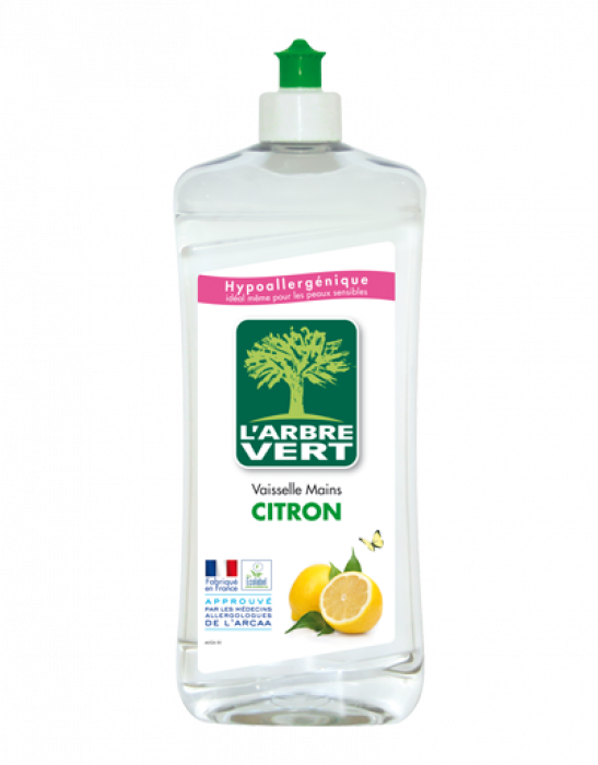 L'Arbre Vert - Liquide Vaisselle - Peaux Sensible - 500 ml - Lot de 3 :  : Epicerie