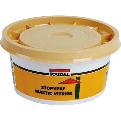 Mastic de vitrier - 1 Kg - Naturel - SOUDAL