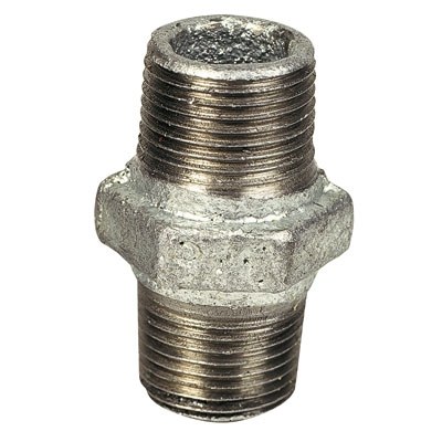 Mamelon en fonte galvanisé Mâle 280 - 26 x 34 mm - CAP VERT