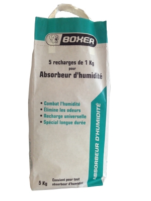 Recharges en sacs pour absorbeur d'humidité Classic - 6 sacs - RUBSON