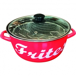 Friteuse Traditionnelle - Baumalu - Email - Ø 26 cm - Tous feux