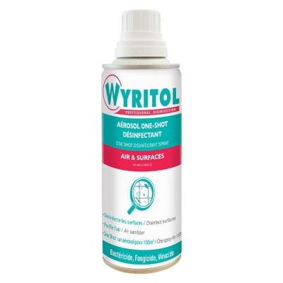 Désinfectant air et surfaces - One Shot - 150 ml - WYRITOL